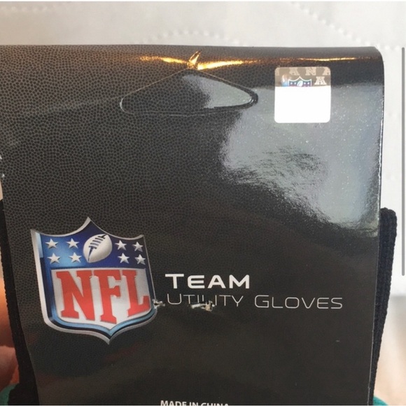 Mens NFL Miami Dolphins 🐬 Utility Gloves NWT - Picture 5 of 6